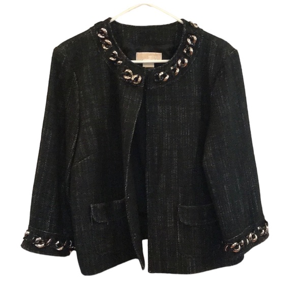 NWOT Michael Kors Tweed Jacket - Picture 1 of 7